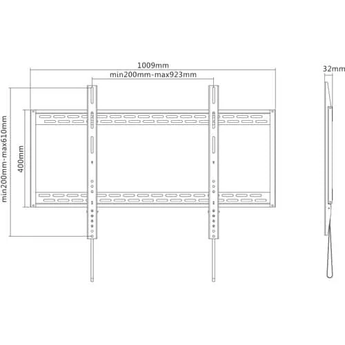 NEOMOUNTS Flatscreen Wall Mount - LFD-W1000